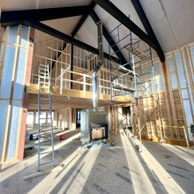 Luxury Home in Stratton Vermont under construction